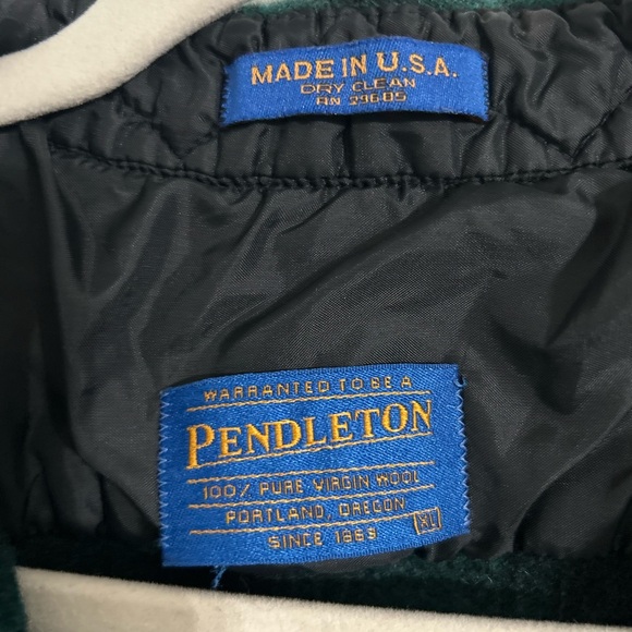 Pendleton Green Wool Jacket - Picture 3 of 3